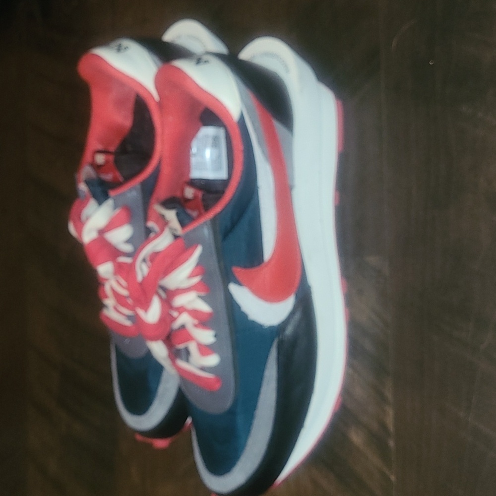 UNDERCOVER × sacai × Nike LD Waffle "Midnight Spruce" Nike Sneakers - Picture 3 of 13